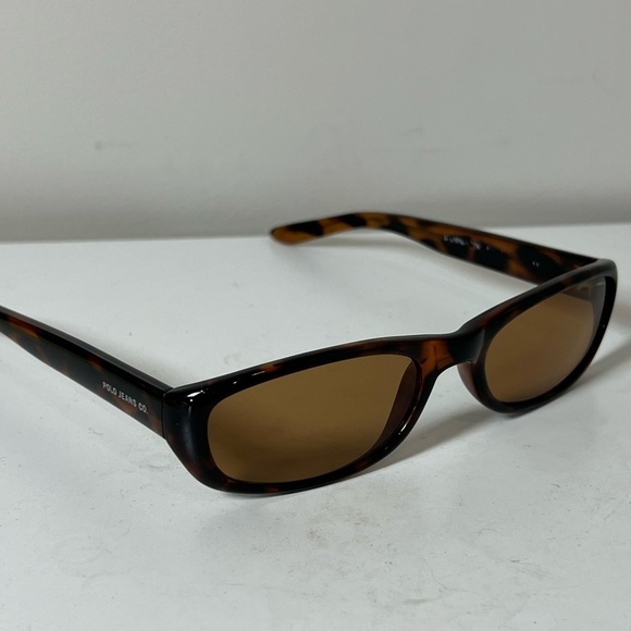 Polo Ralph Lauren Polo Sport Classic Y2K Retro 2000’s Geometric Sunglasses - Picture 2 of 7
